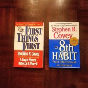 Stephen R Covey First Things First & The 8th Habit